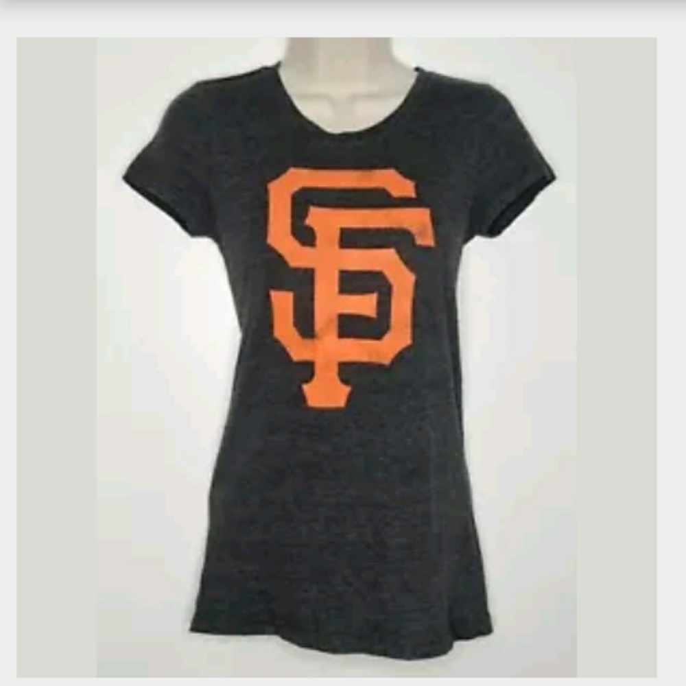 PINK VICTORIA'S SECRET SF GIANTS TEE